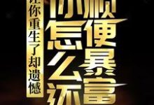 完结版让你重生了却遗憾，你怎么还顺便暴富了？在哪免费看，李毅唐雪小说在线阅读-维C文学